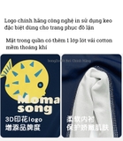 Bộ bơi dài tay chân liền chống nắng UPF 50++ kháng Clo than xanh nhạt Momasong (Korea)