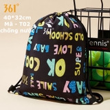 Túi đeo chống nước, dạng rút, chính hãng 361