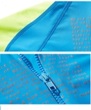 Bộ bơi cộc xanh, tay vàng Dive & Sail