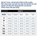 Bộ bơi giữ nhiệt nam cộc tay , màu đen, chất vải dày 1.5mm, DiveSail