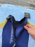 Bộ bơi giữ nhiệt, đen vàng, dáng dài, vải dày 2.5mm DiveSail