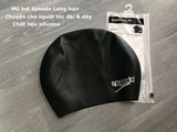 Mũ bơi cho người tóc dài Speedo Adult Plain Moulded Silicone – Long hair