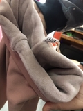 Quần nỉ lót lông, màu hồng Baby C449