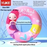 Phao bơi tròn an toàn nhiều kích cỡ màu sắc đáng yêu Yuke