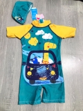 Bộ bơi hưu cao cổ, cộc liền Xanh vàng ôtô