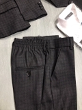 Vest Vải đen kẻ Mini World