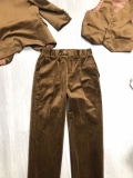 Vest Nhung nâu Mini World