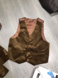 Vest Nhung nâu Mini World