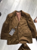 Vest Nhung nâu Mini World