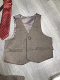 Vest dạ xám Mini World 1710