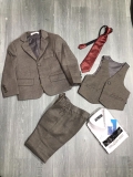 Vest dạ xám Mini World 1710