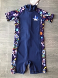Bộ bơi cộc liền, màu Than, Dive Sail M150381K