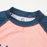 Bộ bơi bé gái dài, màu hồng Sea Swim, quần than rời