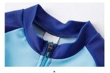 Bộ bơi bé trai dài rời, xanh hình cua cam, quần cộc 361-SLY195040