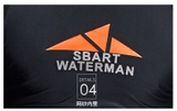 Áo bơi nam đen cộc tay Sbart 763 Waterman