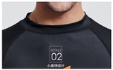 Áo bơi nam đen dài tay Sbart 760 Waterman