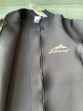 Áo bơi giữ nhiệt nam đen, kéo khoá, dày 1.5mm, Sbart 1431
