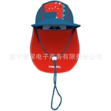 Mũ đi biển, che gáy, chống nắng, xanh khủng long