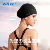 Mũ bơi Wave cho người tóc dài, chất Silcone