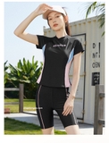 Bộ bơi nữ summer, cộc dáng rời, vải chống nắng, hãng 361
