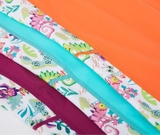 Bộ bơi cộc tay bé gái, màu cam, Lucky, vải chống nắng, M150312K