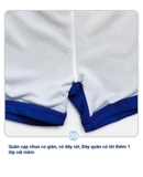 Bộ bơi bé trai dài tay, trắng tay xám, vải chống nắng UPF50+, Momasong(Korea)