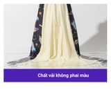 Bộ bơi dài vải chống nắng UPF 50+, dáng quần 2 lớp, màu trắng, Yuke