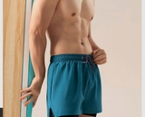 Quần bơi, biển nam, dáng 2 lớp, chính hãng 361, màu xanh