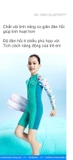 Bộ bơi giữ nhiệt bé gái, dài tay, màu xanh tay trắng, vải dày 2.5mm, Dive & Sail