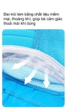 Mũ vành rộng chống nắng che gáy cho bé YUKE