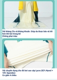 Bộ bơi cộc tay bé trai, màu trắng xanh, quần 2 lớp, chống nắng UPF 50+, YUKE