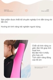Bộ bơi giữ nhiệt bé gái dài, đen tay hồng, vải dày 2.5mm, Dive & Sail