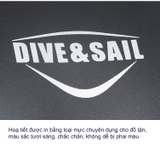 Bộ bơi giữ nhiệt nam, cộc tay, màu đen, vải dày 2.0mm, Dive Sail