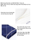 Bộ bơi bé trai cộc tay, màu trắng, kéo khoá, vải chống nắng, Momasong (Korea)