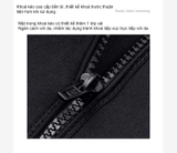 Bộ bơi giữ nhiệt cộc tay, màu đen, khoá chéo, vải dày 2mm Dive & Sail