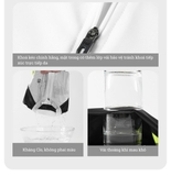 Bộ bơi trẻ em hàng cao cấp, chống nắng UPF 50+, màu trắng đen, cộc tay, 361