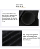 Bộ bơi nữ tay ngắn, màu đen, dáng rời, mẫu mới 2026, che khuyết điểm vòng bụng, 361