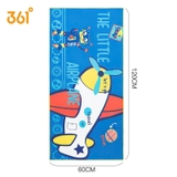 Khăn nhanh khô 361 trẻ em, thấm hút tốt, bơi lội, tắm biển, in hình ngộ nghĩnh đáng yêu