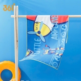 Khăn nhanh khô 361 trẻ em, thấm hút tốt, bơi lội, tắm biển, in hình ngộ nghĩnh đáng yêu