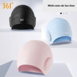 Mũ bơi 361 silicone co giãn, che tai chống nước, cỡ lớn phù hợp vòng đầu to người lớn