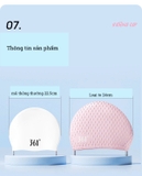 Mũ bơi silicone 361 người lớn, kích thước lớn cho người tóc dài, chống nước, co giãn cao