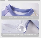 Bộ bơi 361 bé gái, dài tay chân, chống lạnh, chống nắng UPF 50+, bơi tắm biển, khoáng nóng, màu tím