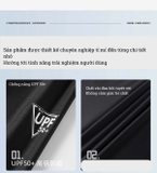 Bộ bơi nam 361, dài tay chống nắng UPF 50+, thoáng khí mau khô, màu đen, Training