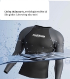 Bộ bơi nam 361, dài tay chống nắng UPF 50+, kháng Clo, Racing, màu xanh