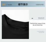 Bộ bơi nam 361, chống nắng UPF 50+, dài tay chân, thời trang lịch sự, màu đen Sport