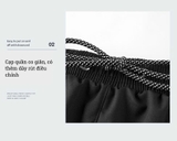 Bộ bơi nam 361, chống nắng UPF 50+, dài tay chân, thời trang lịch sự, màu đen Sport