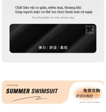 Bộ bơi 361 nữ, liền thân tôn dáng, màu đen thời trang, co giãn thoáng khí