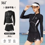 Bộ bơi nữ 361 dài tay dáng rời, chống nắng UPF 50+, co giãn thoáng khí