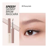 Mascara Lông Mày Peripera Speedy Skinny Brow Mascara 3g