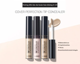 Che khuyết điểm che phủ tốt The Saem Cover Perfection Tip Concealer SPF28 PA++ 6.5g